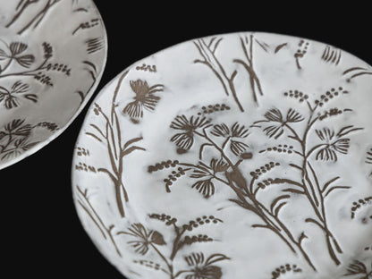 Astier de Villatte プレート 26cm／Robinson