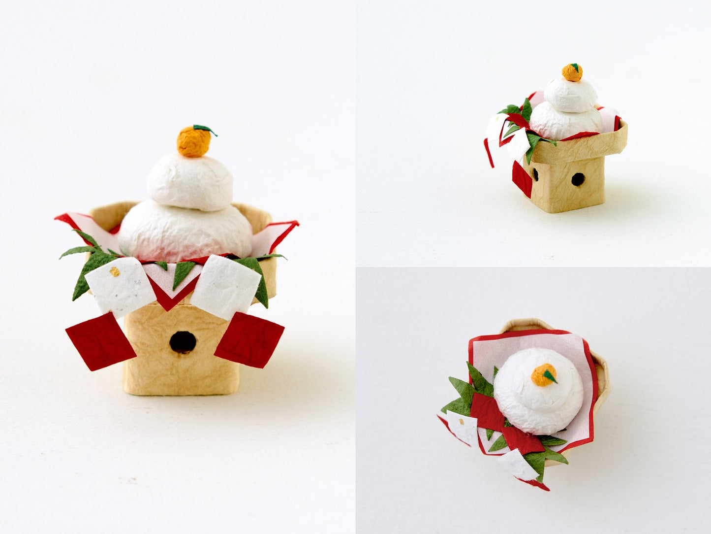 お供えもち<br>
新しい一年の福を持ってくる年神様が宿る、と言われるお供え餅。