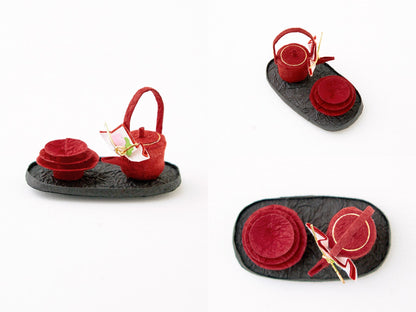 とそセット<br>
無病息災を願ってお正月に飲むおとそ。