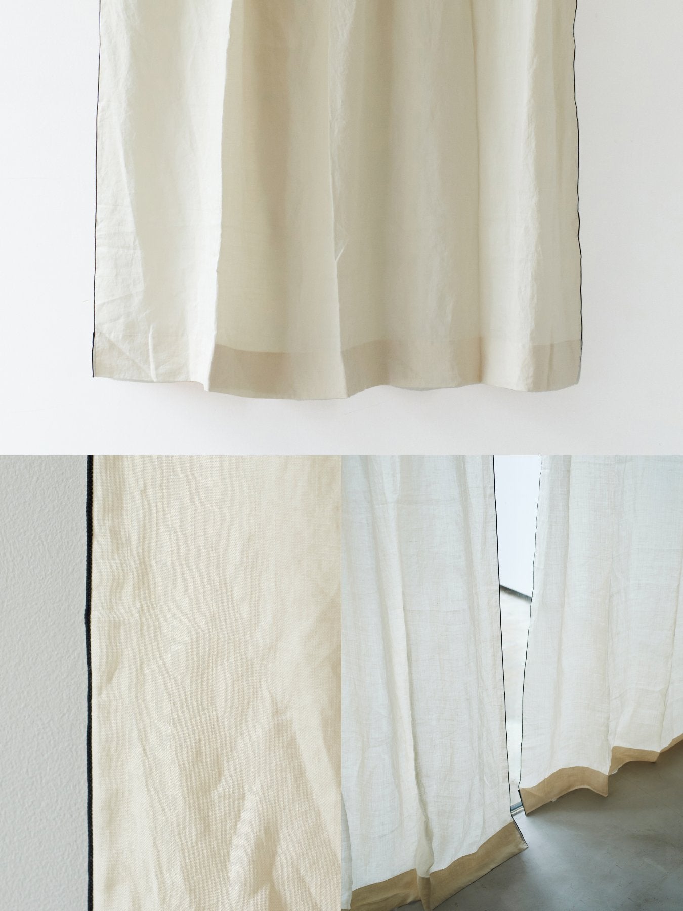オリジナル・メロウステッチカーテン｜カーテン｜オルネ ド フォイユ