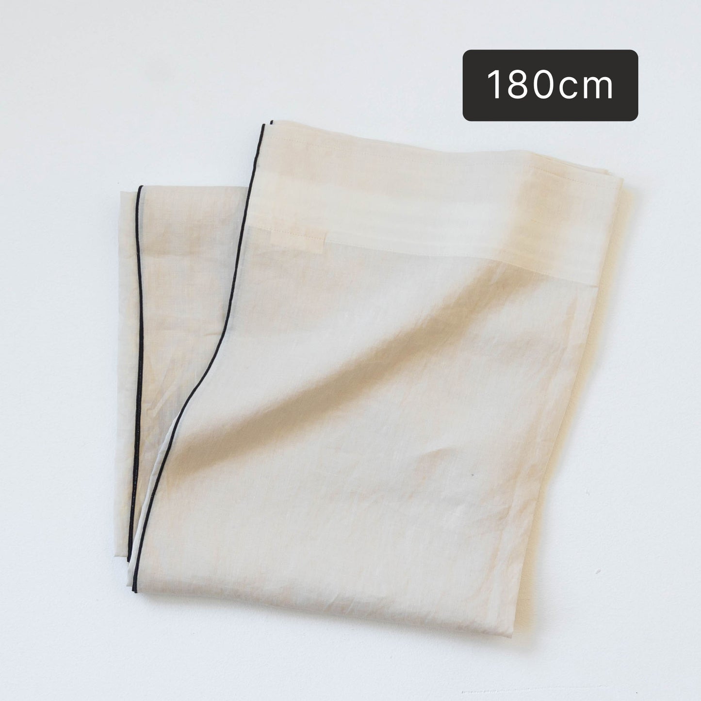 オフホワイト／180cm