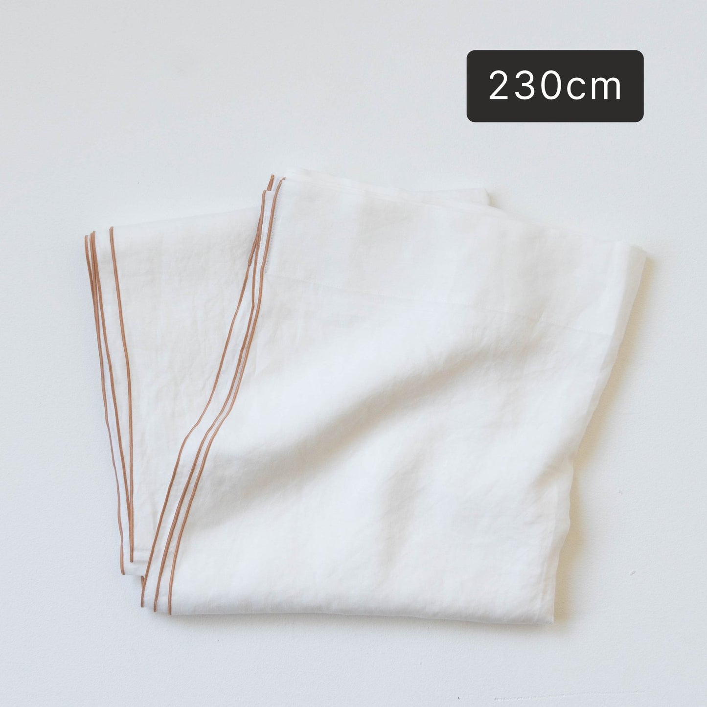 ホワイト／230cm