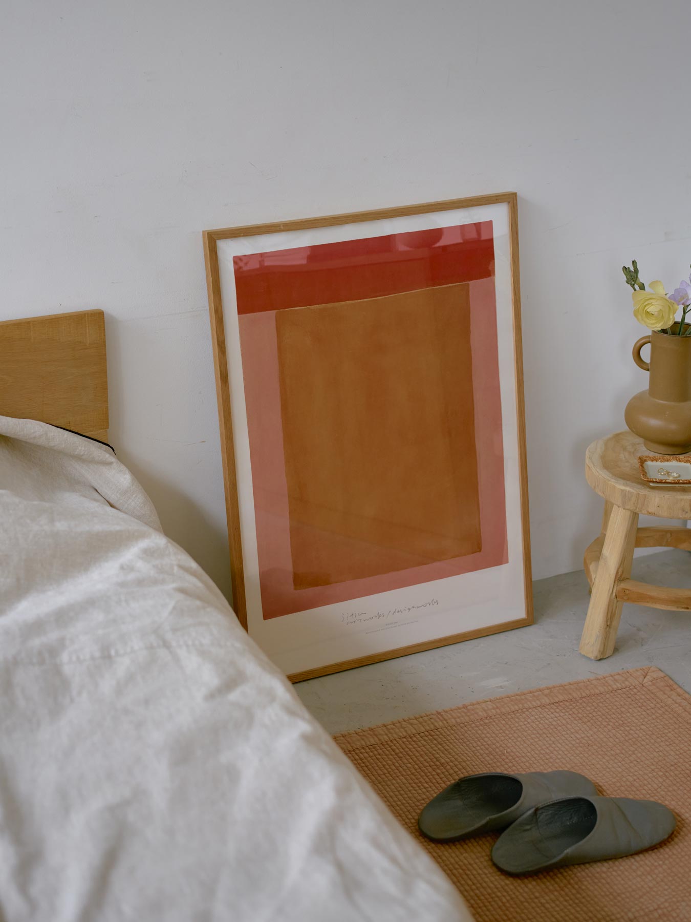 jitsu オリジナルポスター／color composition／pink（50m×70cm