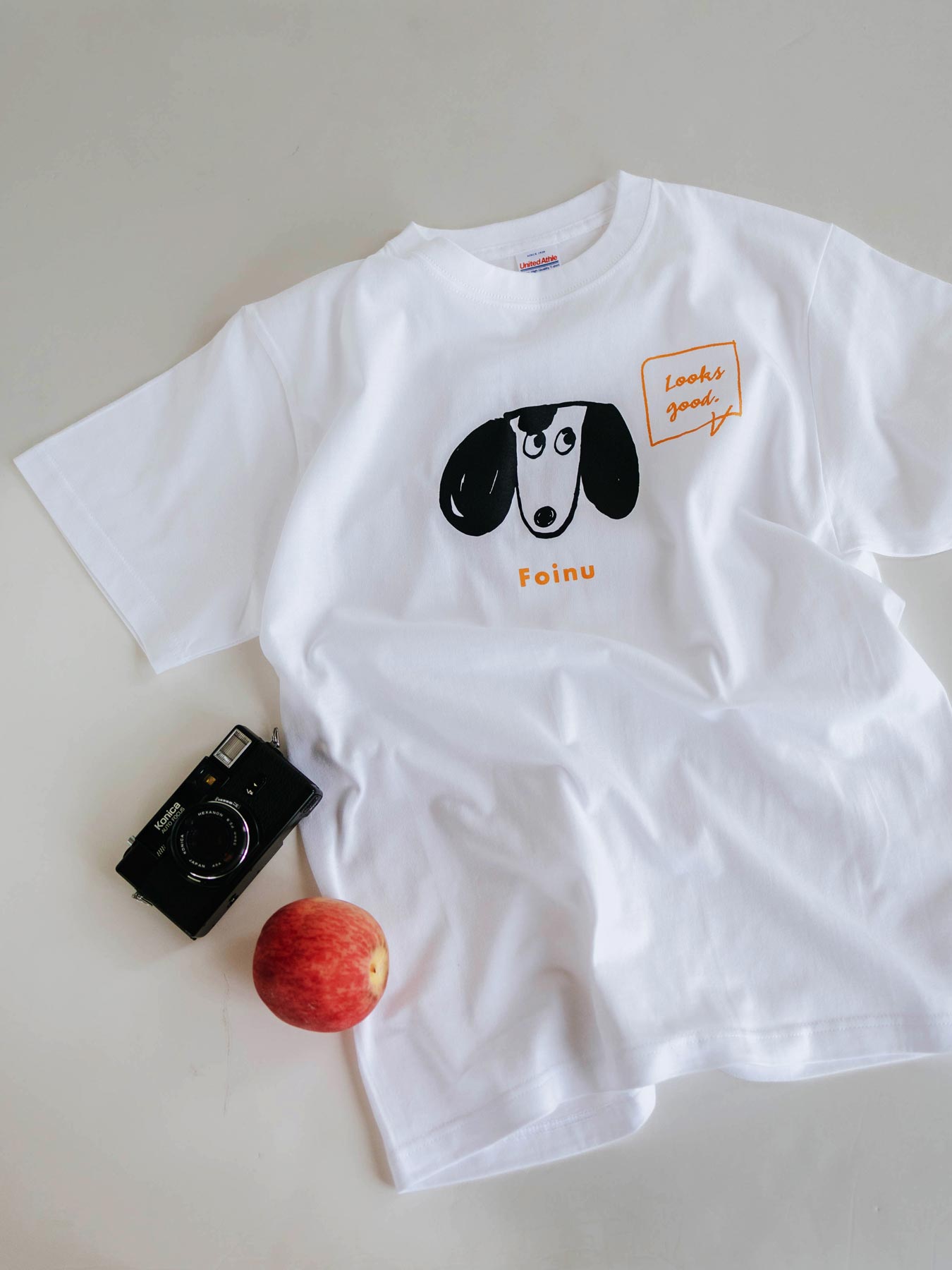 feuille フォイユ 半袖Tシャツ tops_6 白 36 feuille フォイユ 半袖T