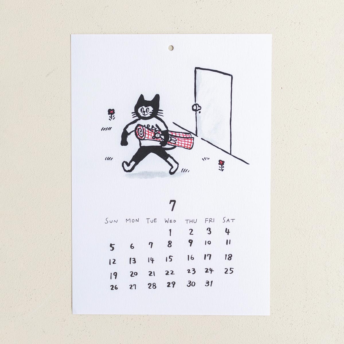 坂巻弓華 HAPPY CAT カレンダー 2026