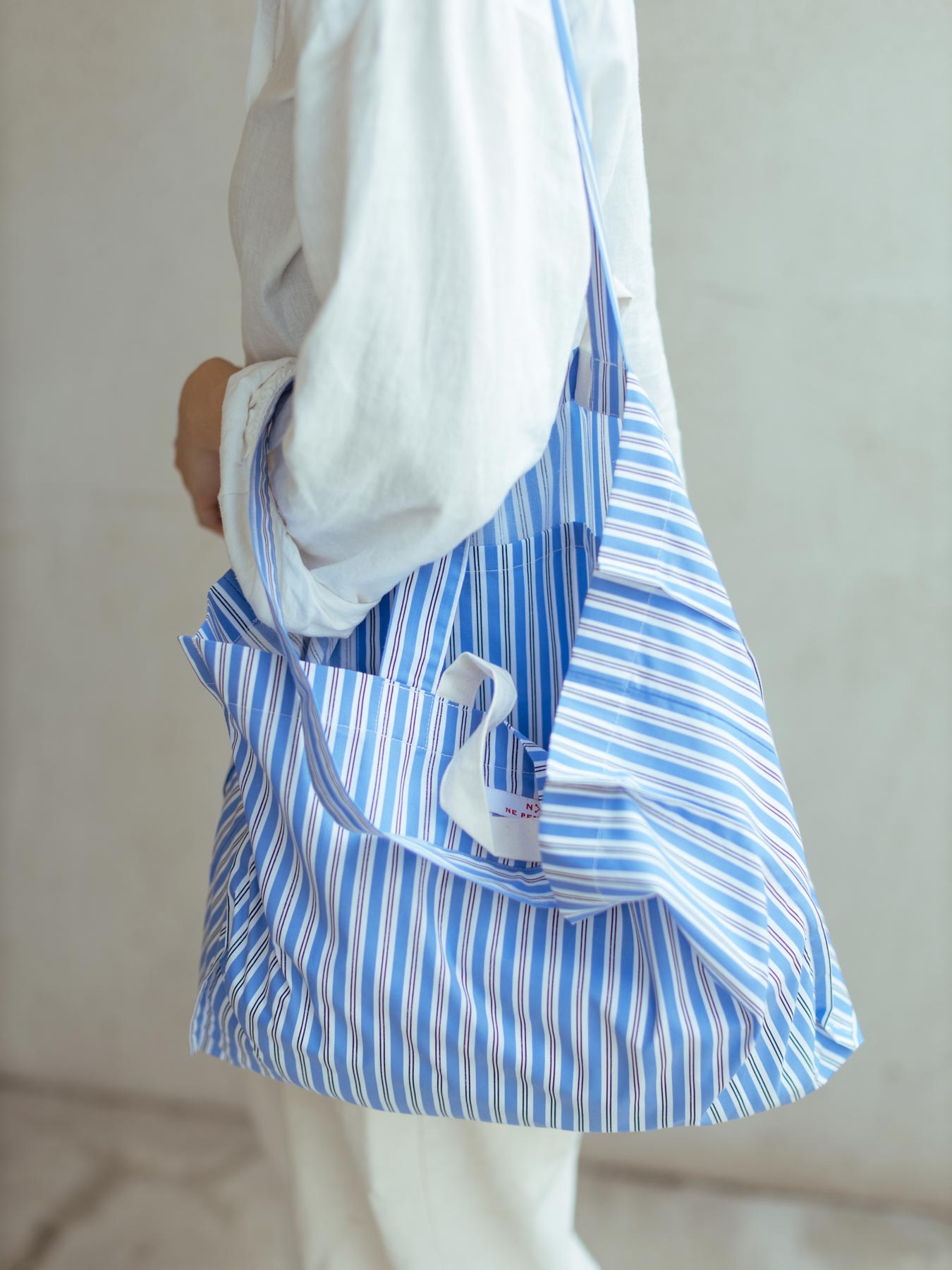 ne pense pas 2WAY ストライプ トートバッグ｜ファッション
