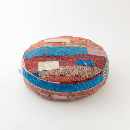 オルネコ・カンタパッチワーク 猫のプフ／G