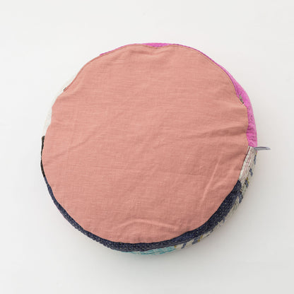 オルネコ・カンタパッチワーク 猫のプフ／L