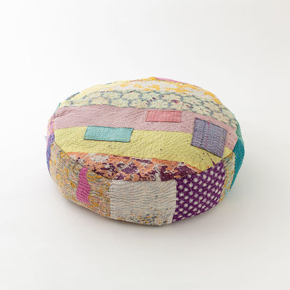 オルネコ・カンタパッチワーク 猫のプフ／N