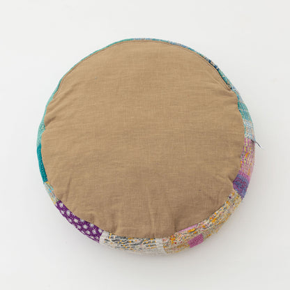 オルネコ・カンタパッチワーク 猫のプフ／N