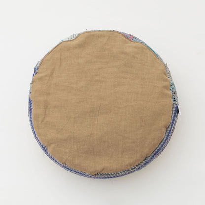 オルネコ・カンタパッチワーク 猫のプフ／O