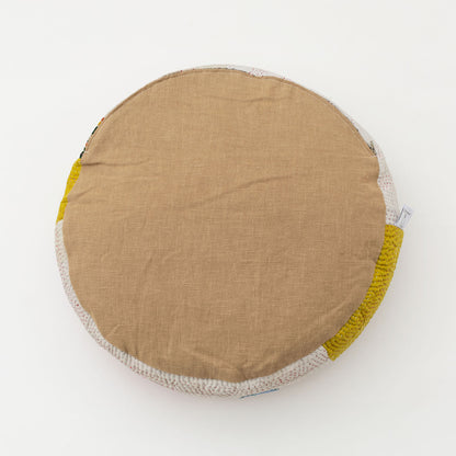 オルネコ・カンタパッチワーク 猫のプフ／S