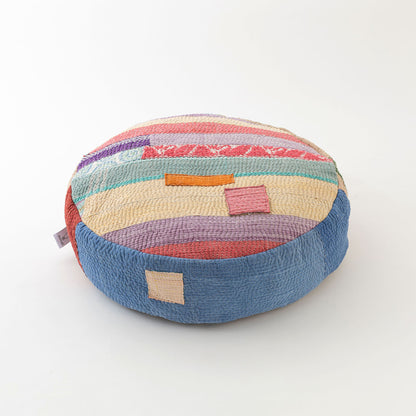 オルネコ・カンタパッチワーク 猫のプフ／1D