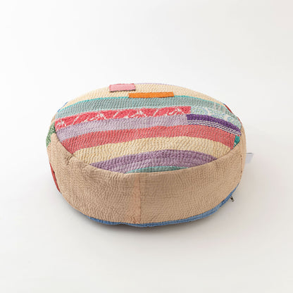 オルネコ・カンタパッチワーク 猫のプフ／1D