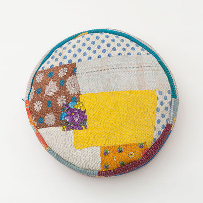 オルネコ・カンタパッチワーク 猫のプフ／1I