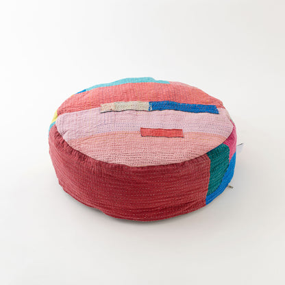 オルネコ・カンタパッチワーク 猫のプフ／1J