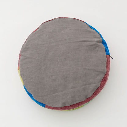 オルネコ・カンタパッチワーク 猫のプフ／1J