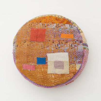 オルネコ・カンタパッチワーク 猫のプフ／1K