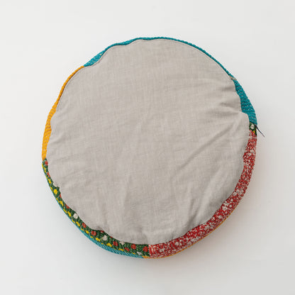 オルネコ・カンタパッチワーク 猫のプフ／1N