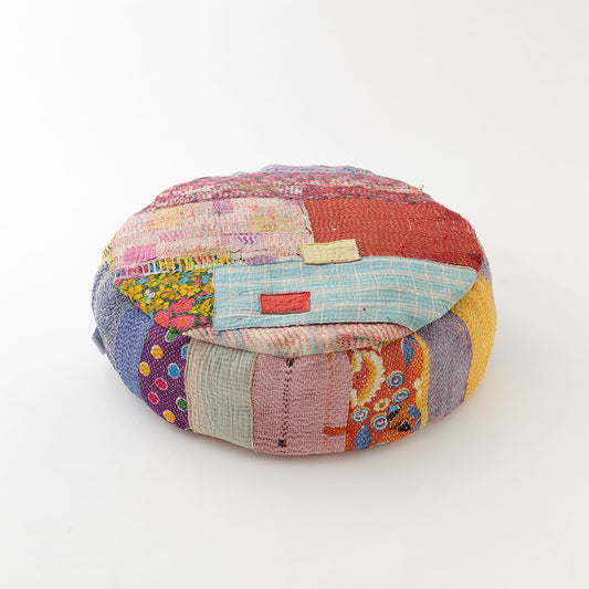 オルネコ・カンタパッチワーク 猫のプフ／1R