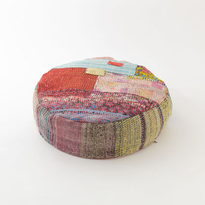 オルネコ・カンタパッチワーク 猫のプフ／1R