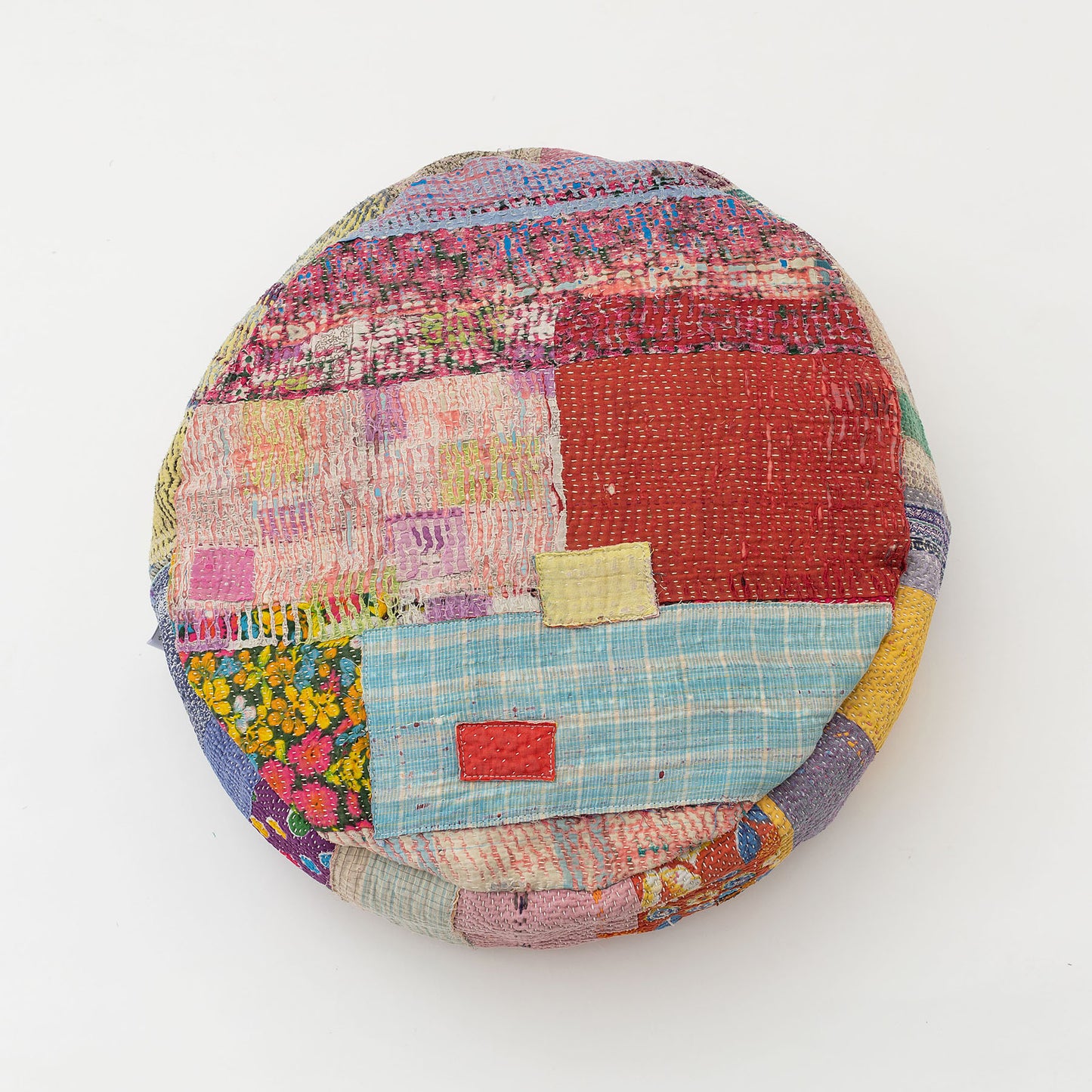 オルネコ・カンタパッチワーク 猫のプフ／1R