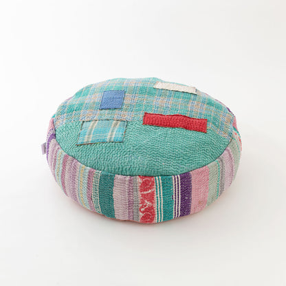 オルネコ・カンタパッチワーク 猫のプフ／1U