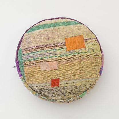 オルネコ・カンタパッチワーク 猫のプフ／1W