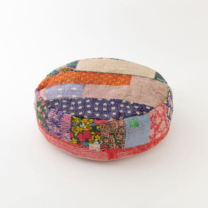 オルネコ・カンタパッチワーク 猫のプフ／1X