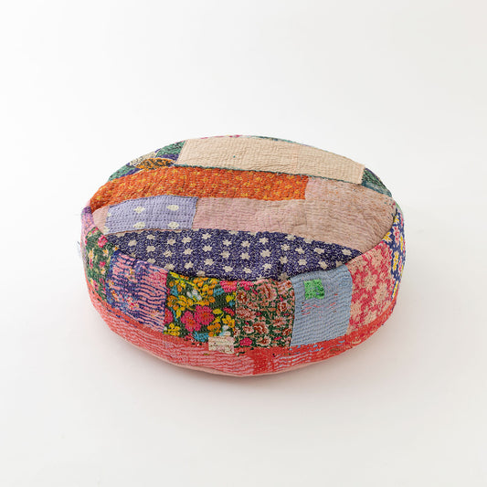 オルネコ・カンタパッチワーク 猫のプフ／1X