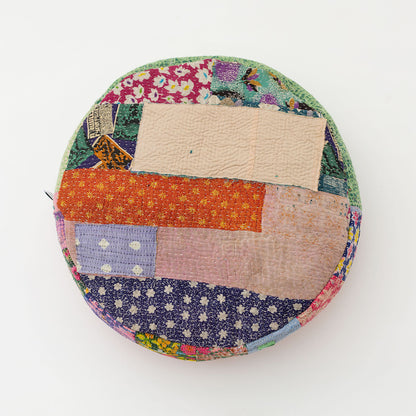 オルネコ・カンタパッチワーク 猫のプフ／1X