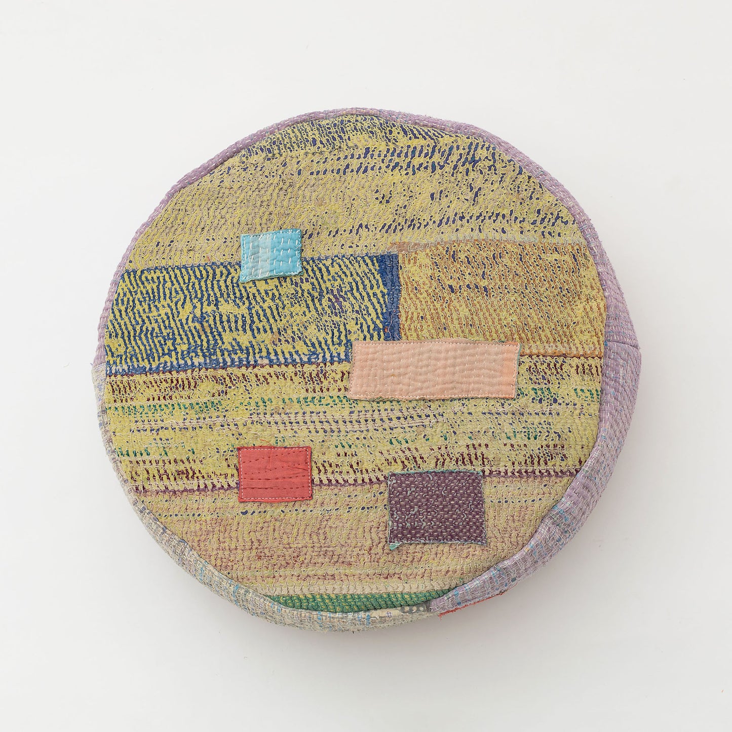 オルネコ・カンタパッチワーク 猫のプフ／1Y