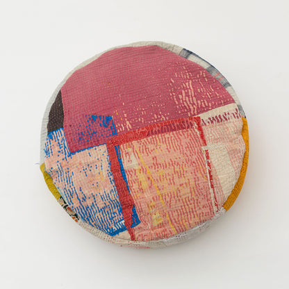 オルネコ・カンタパッチワーク 猫のプフ／1Z