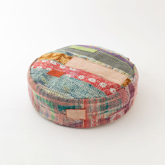 オルネコ・カンタパッチワーク 猫のプフ／2A