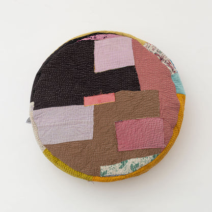 オルネコ・カンタパッチワーク 猫のプフ／2C