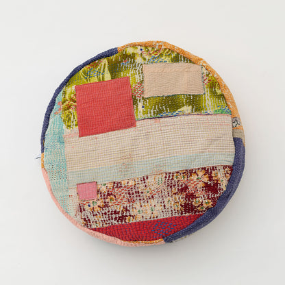 オルネコ・カンタパッチワーク 猫のプフ／2D