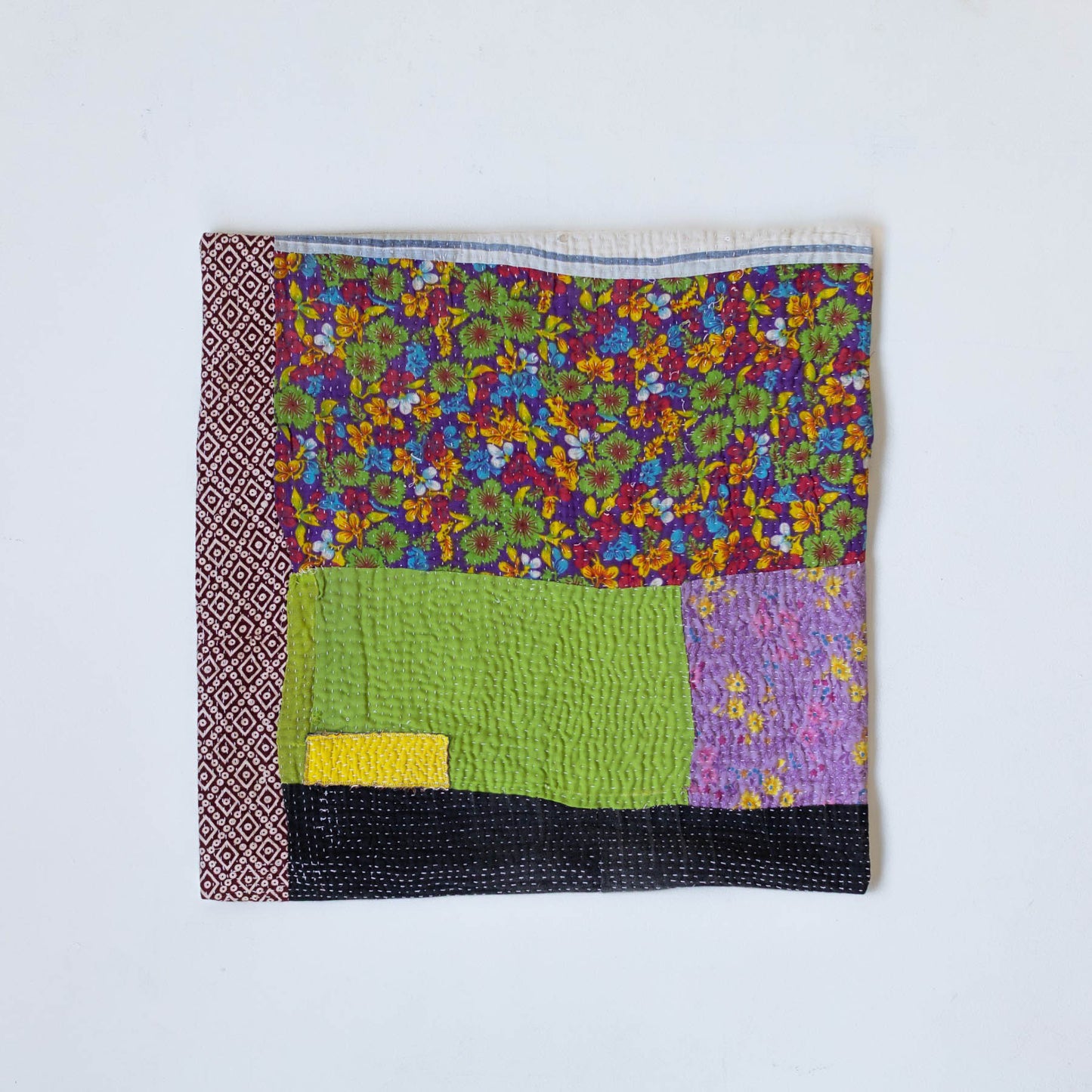 オリジナル・カンタパッチワーククッションカバー／A