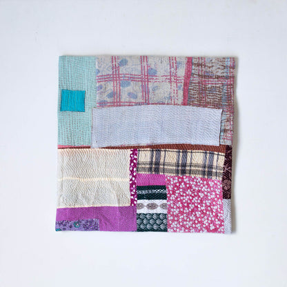 オリジナル・カンタパッチワーククッションカバー／E