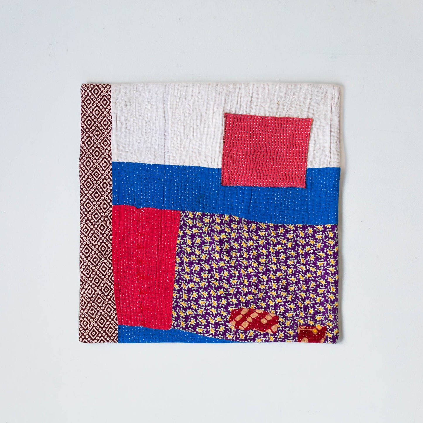 オリジナル・カンタパッチワーククッションカバー／J