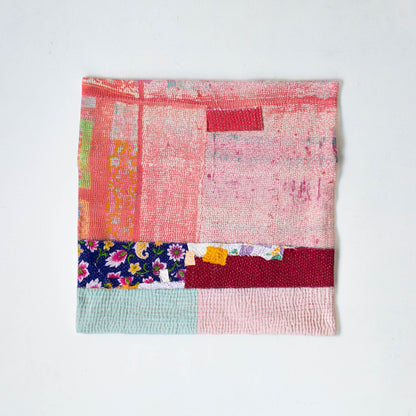 オリジナル・カンタパッチワーククッションカバー／L