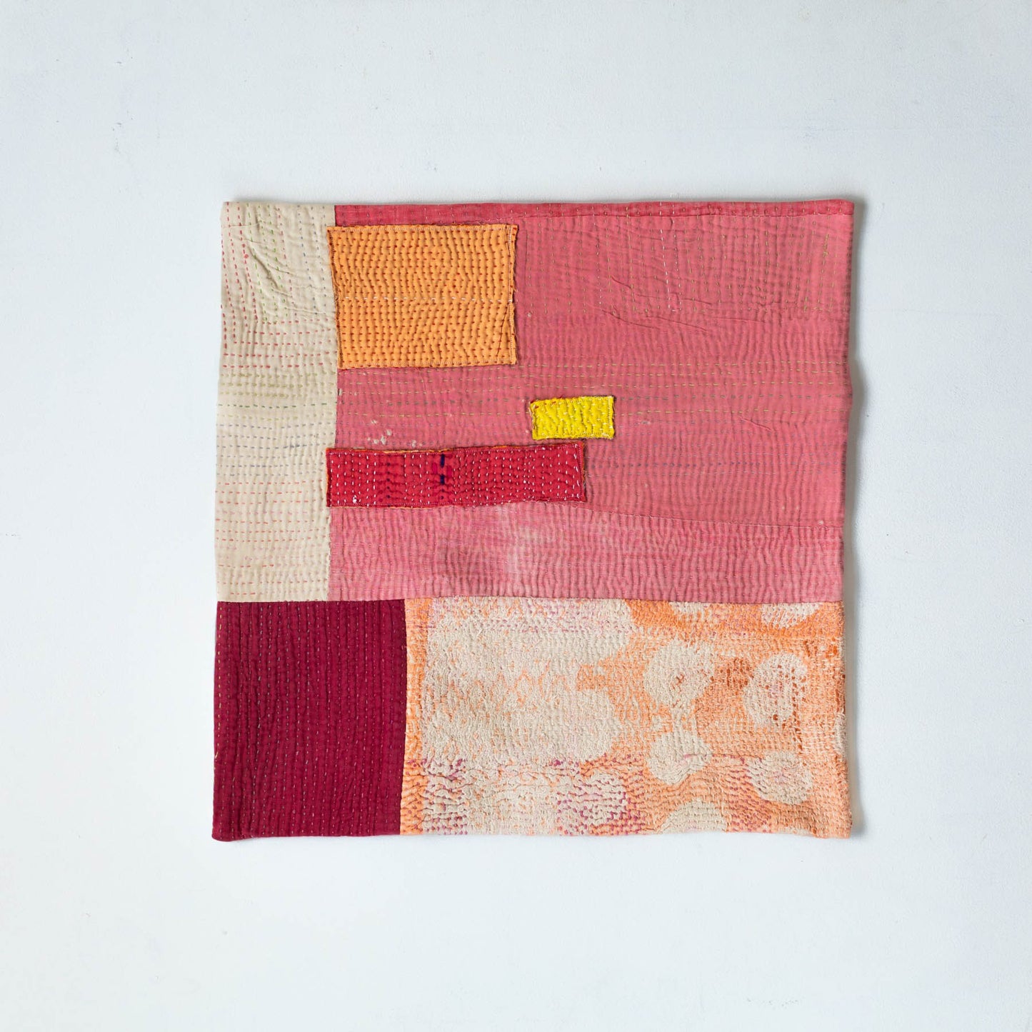 オリジナル・カンタパッチワーククッションカバー／S