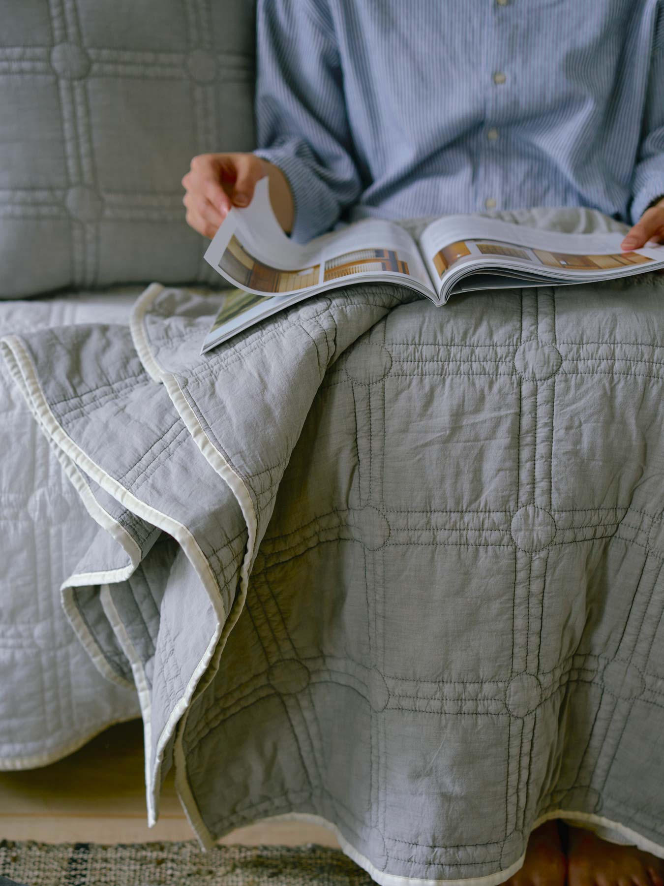 ラルフローレンホーム　キルティング　大判マルチカバー　used 楽天市場】マルチカバー セレクト 200×250 0556 キルトカバー 綿 起毛