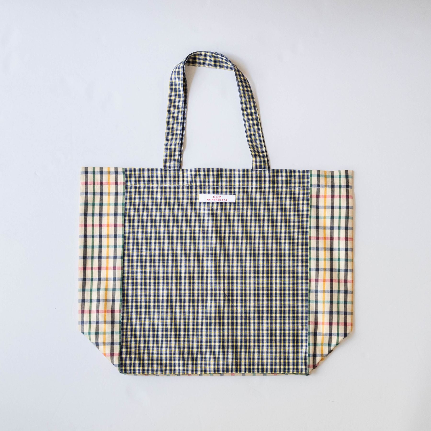 ne pense pas チェックトートバッグ｜バッグ｜オルネ ド