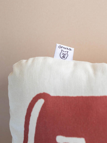 STOMACHACHE. × Orneko クッション