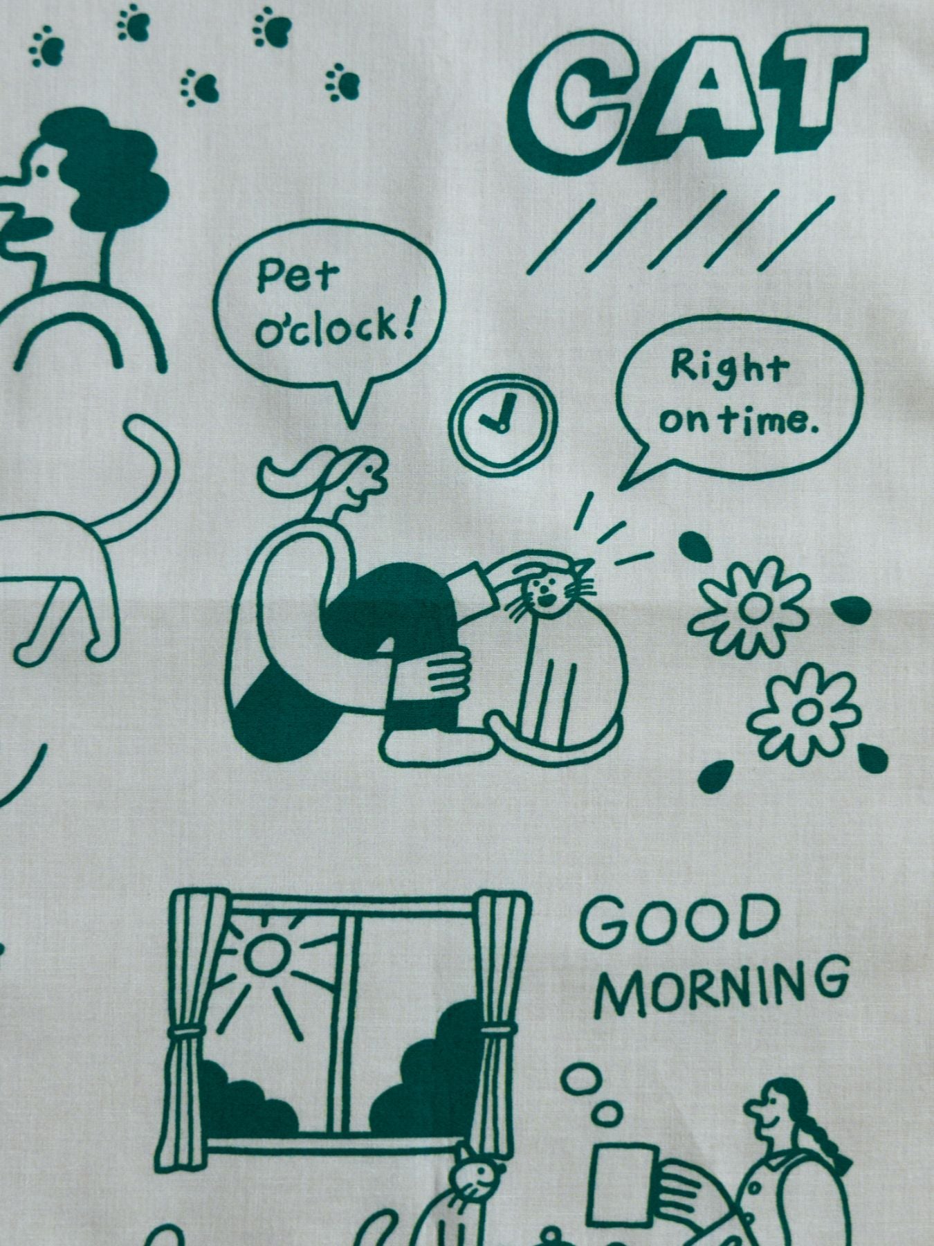 STOMACHACHE. × Orneko ハンカチ