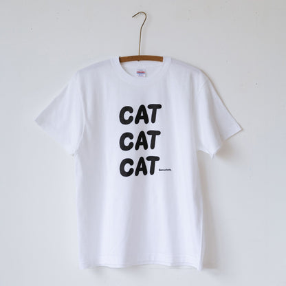 cat cat cat／ホワイト×ブラック