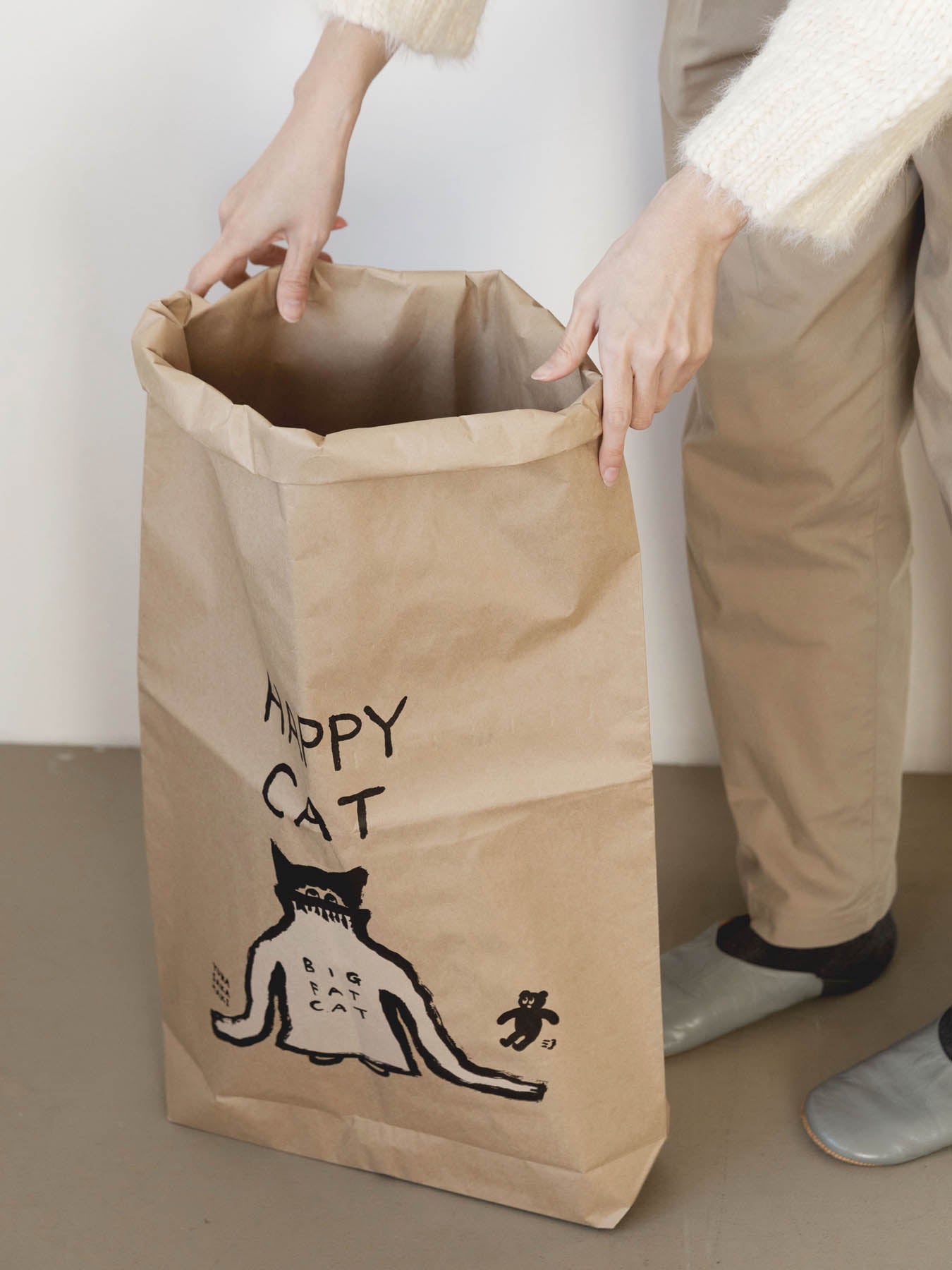 オルネコ・ネコのための米袋／坂巻弓華 HAPPY CAT｜オルネコ（おもちゃ