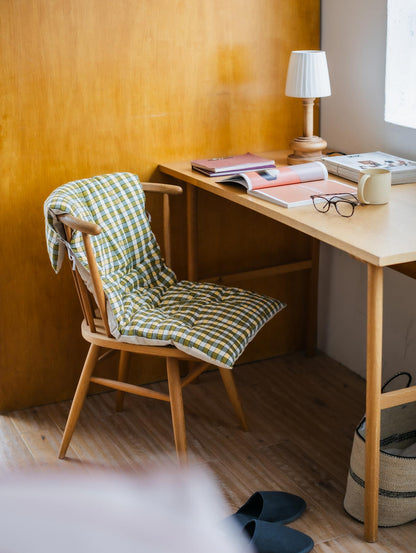 オリジナル・ミニシートクッション／チェック柄