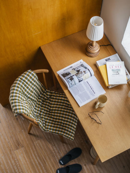 オリジナル・ミニシートクッション／チェック柄