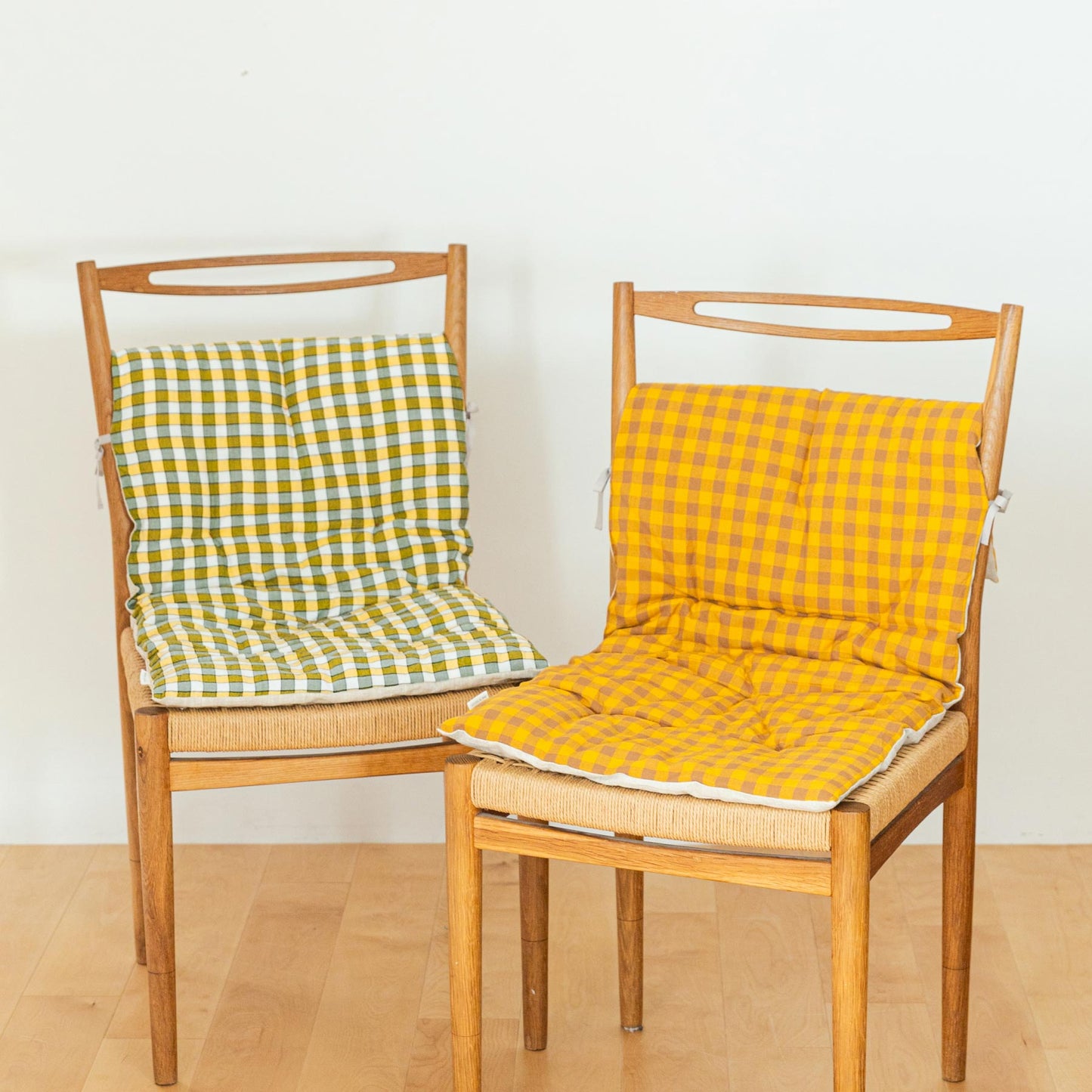 オリジナル・ミニシートクッション／チェック柄